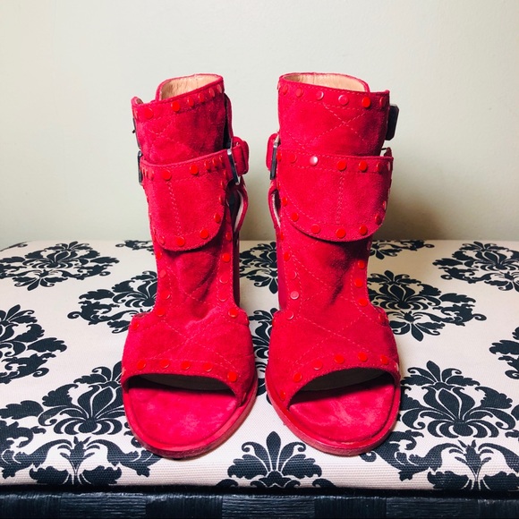 Laurence Dacade Shoes - 🛑Laurence Dacade Suede Caged Sandals size 7